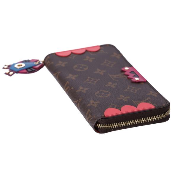 Louis Vuitton Zippy Wallet Monogram Totem M61364 Flamingo - Picture 5 of 6